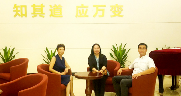 中華全國工商聯五金機電商會副秘書長顏葉親臨我司考察指導